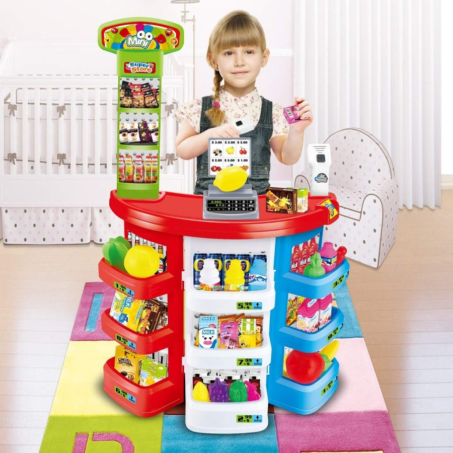 Children's Supermarket Grocery Store Toy Set