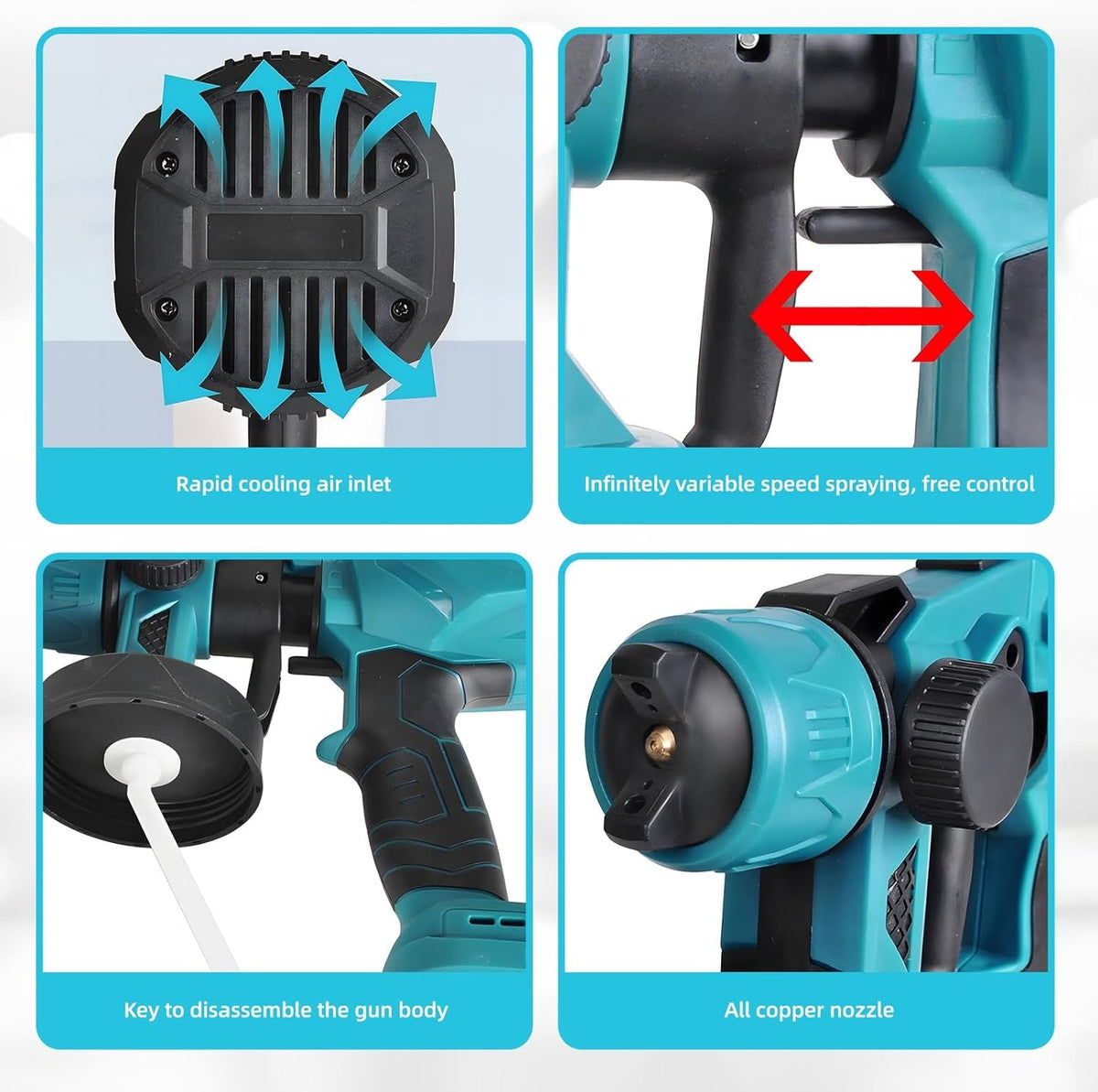 Battery Powered Paint Sprayer System