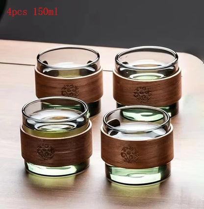 Magnetic Switch Glass Teapot with Tea Separator