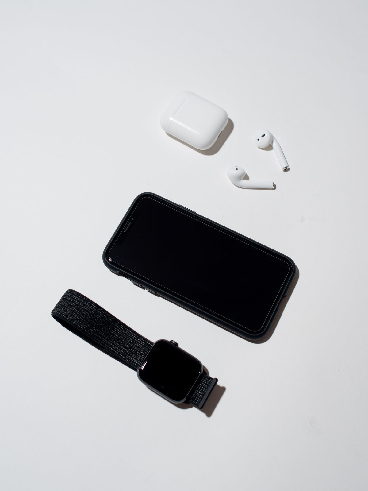 electronics-flatlay